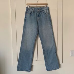 Zara High waist Wide Leg jeans Eur 38
